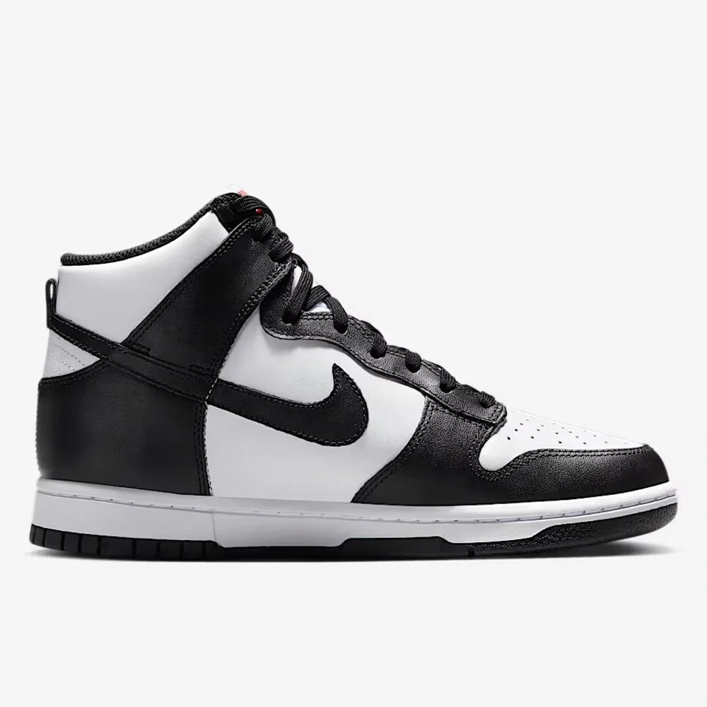 Nike Women's High-Top Sneakers in Black & White